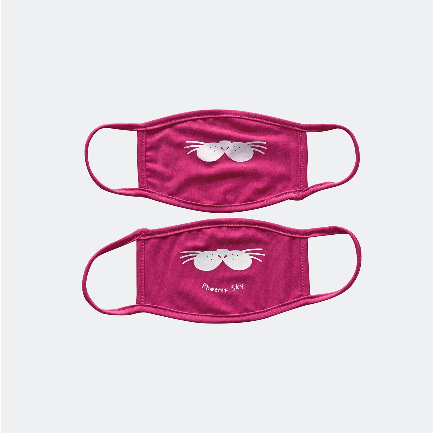 Bunny Nose Pink Mask