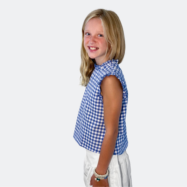 Girl's Gingham Shirt