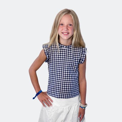Girl's Gingham Shirt