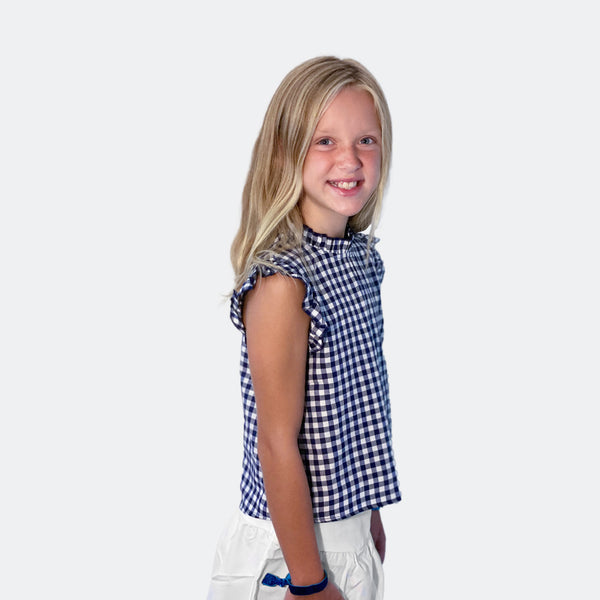 Girl's Gingham Shirt