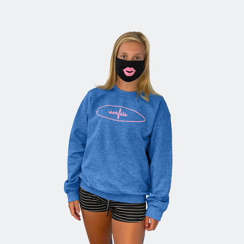 The Sonya Sweatshirt Carolina Blue