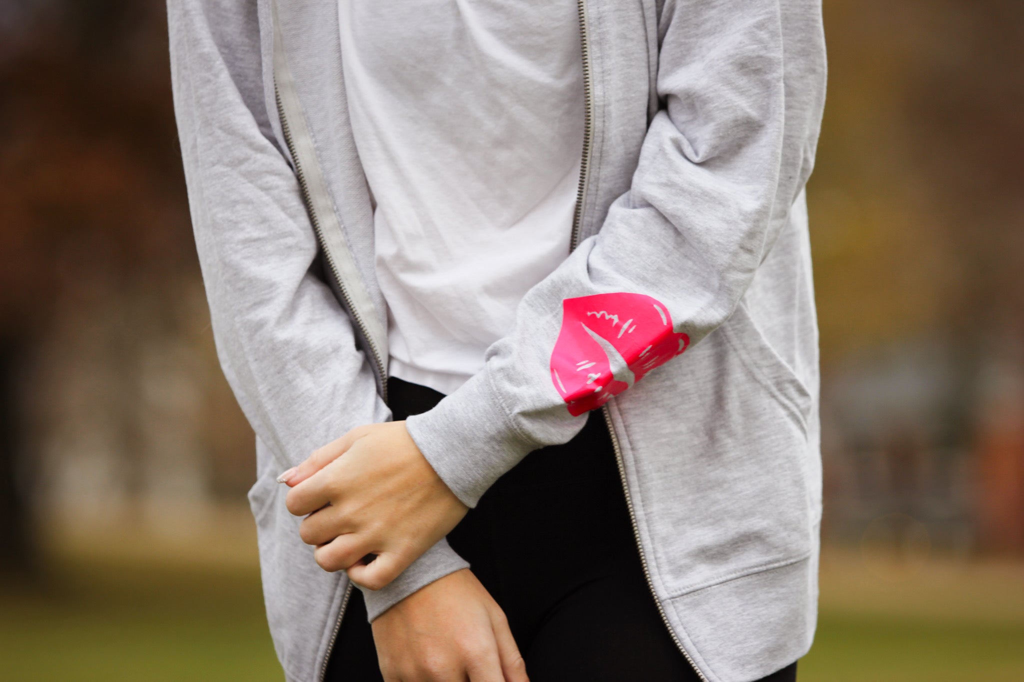 The Kiss Zip Up Hoodie