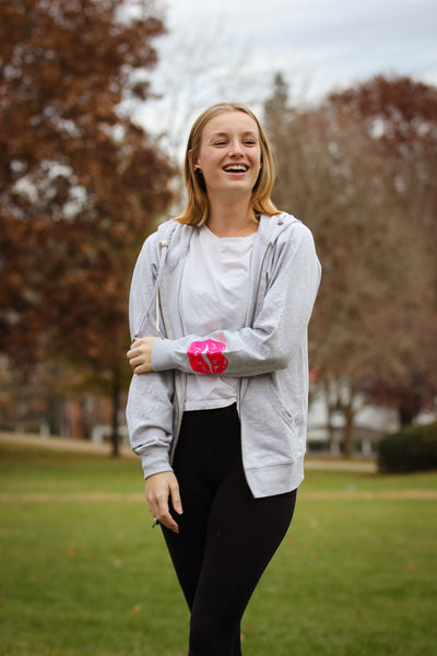 The Kiss Zip Up Hoodie