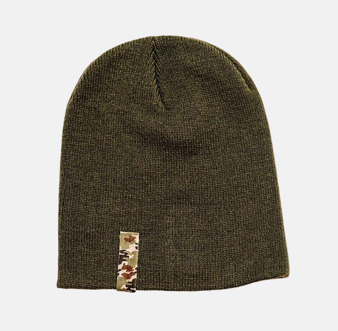 olive green beanie