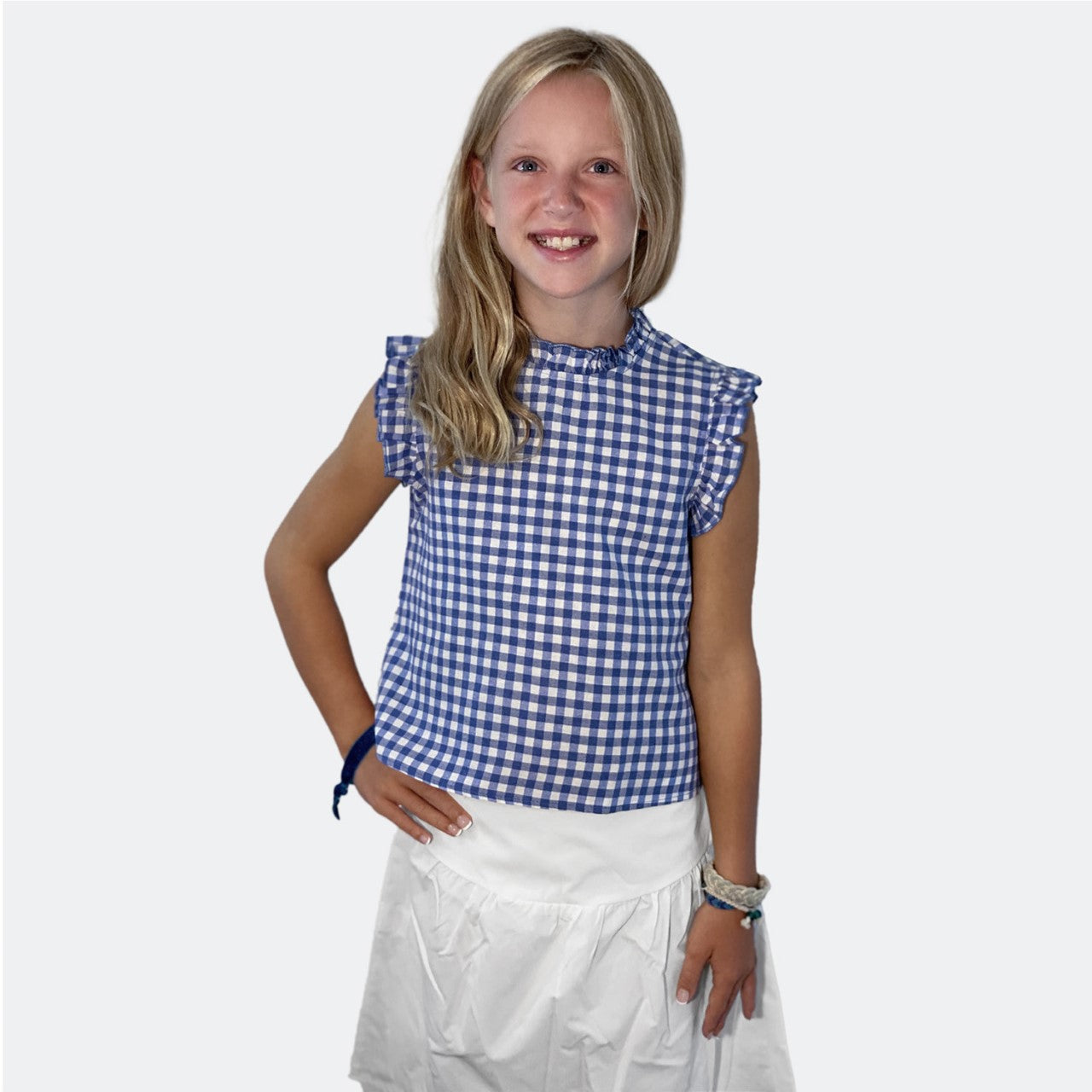 Girl's Gingham Shirt