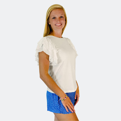 Basic Ruffled Shirt